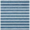 Safavieh Deep Blue & Ivory Hand Tufted Striped Area Rug