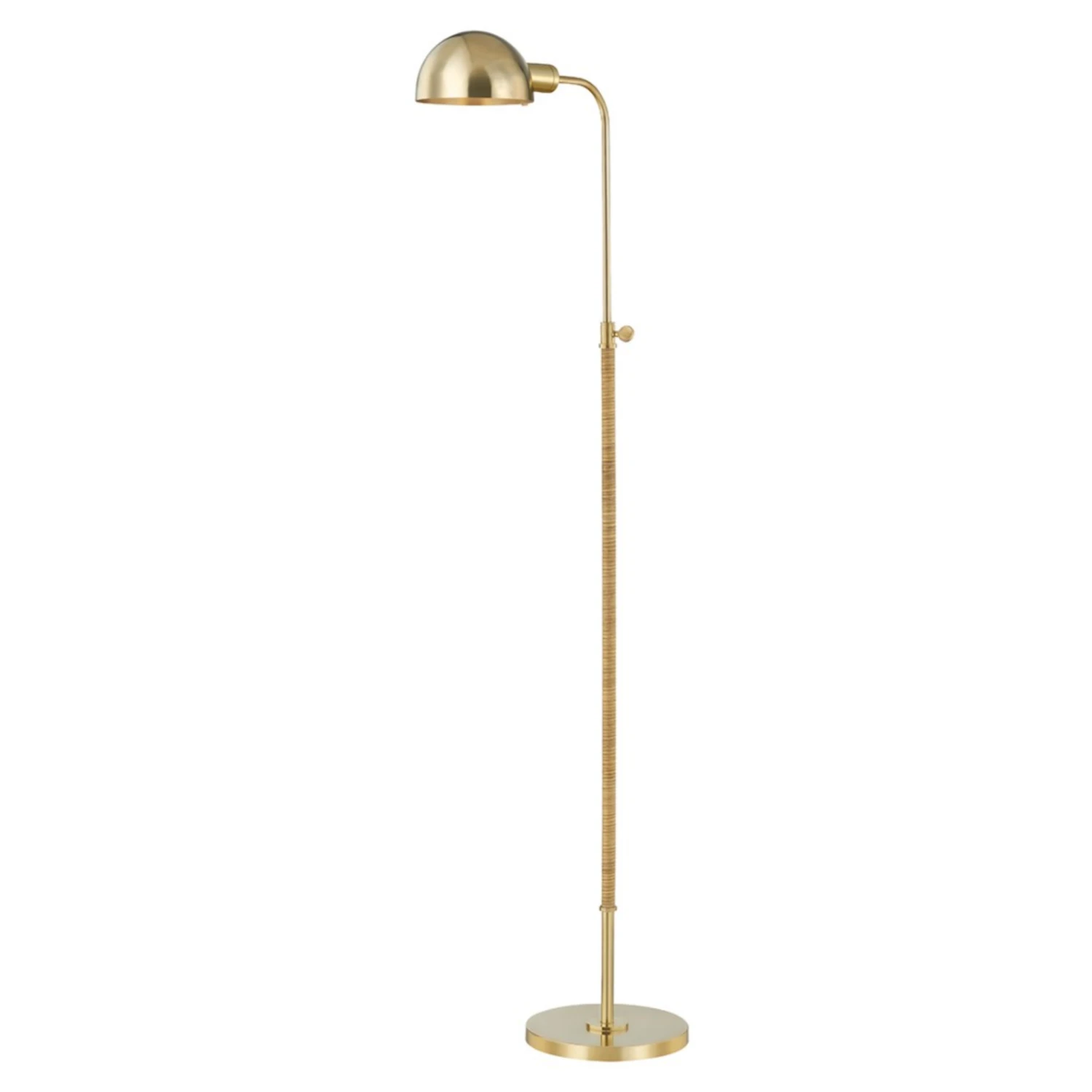Devon Aged Brass Floor Lamp 1 Devon Aged Brass Floor Lamp