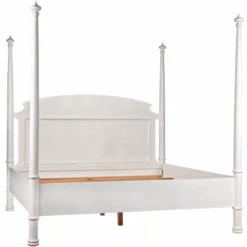 Eastern King Size Four Poster Bed With White Wash Finish 13 Eastern King Size Four Poster Bed With White Wash Finish -Famous Furniture Store eastern king size four poster bed with white wash finish beds and headboards the well appointed house 4