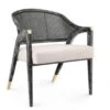 Edward Lacquered Lounge Chair