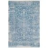 Ephesians Blue And Beige Floral Area Rug - Available In A Variety Of Sizes