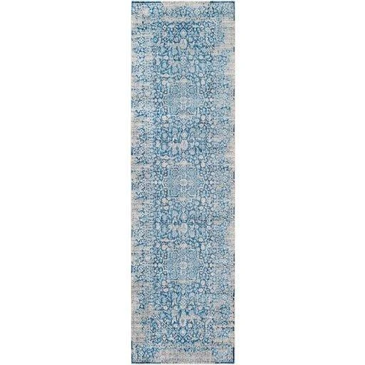 Ephesians Blue And Beige Floral Area Rug - Available In A Variety Of Sizes 8 Ephesians Blue And Beige Floral Area Rug - Available In A Variety Of Sizes - Image 8