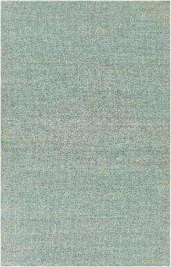 Evora Teal Hand Woven Jute Rug, Available In A Variety Of Sizes