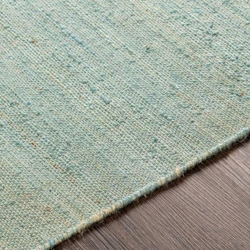 Evora Teal Hand Woven Jute Rug, Available In A Variety Of Sizes 4 Evora Teal Hand Woven Jute Rug, Available In A Variety Of Sizes - Image 4