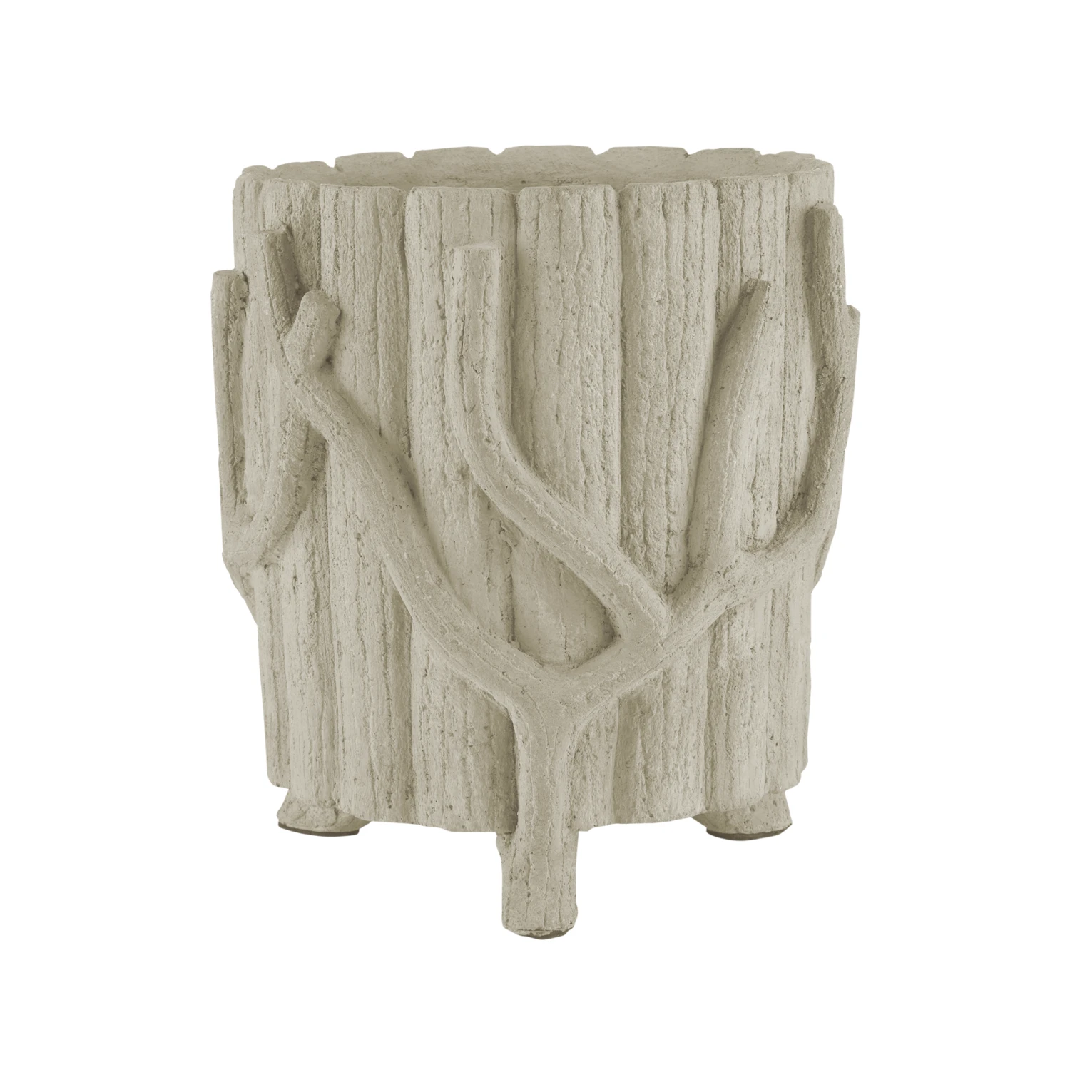 Faux Bois Concrete Planter 1 Faux Bois Concrete Planter