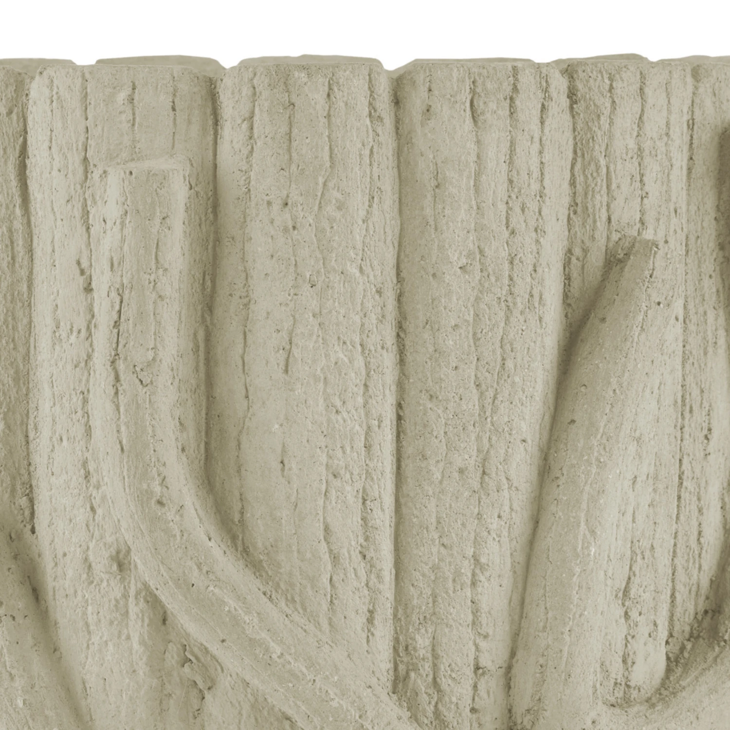 Faux Bois Concrete Planter 3 Faux Bois Concrete Planter - Image 3