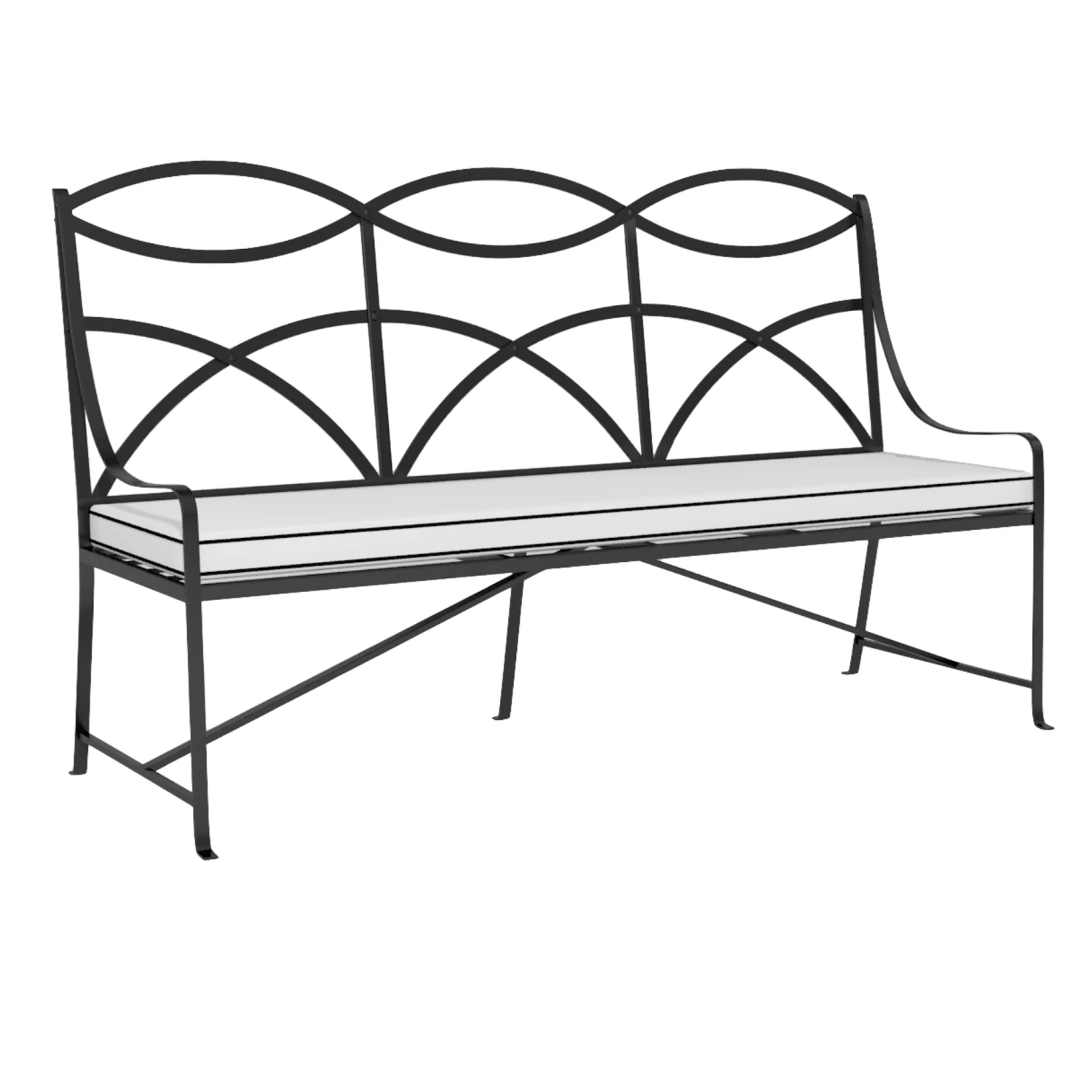 French Provincial Garden Bench 1 French Provincial Garden Bench