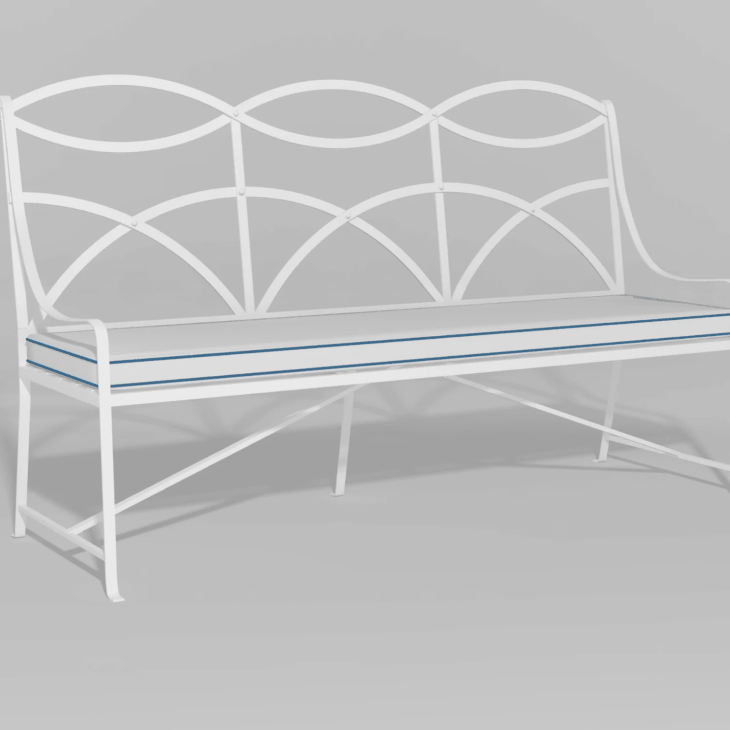 French Provincial Garden Bench 13 French Provincial Garden Bench - Image 13