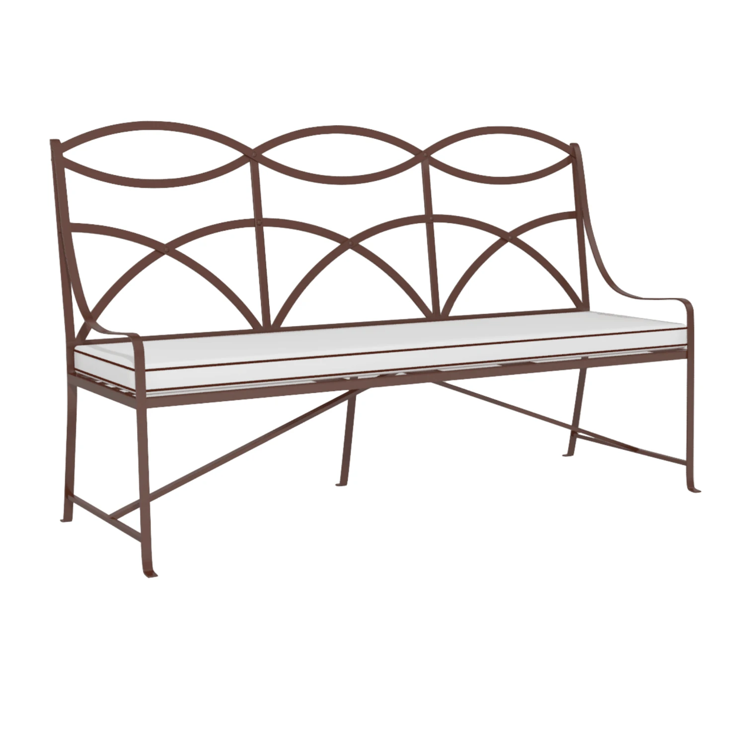 French Provincial Garden Bench 5 French Provincial Garden Bench - Image 5