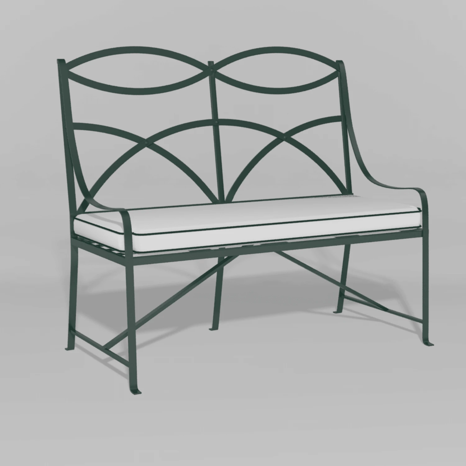 French Provincial Garden Settee 11 French Provincial Garden Settee - Image 11