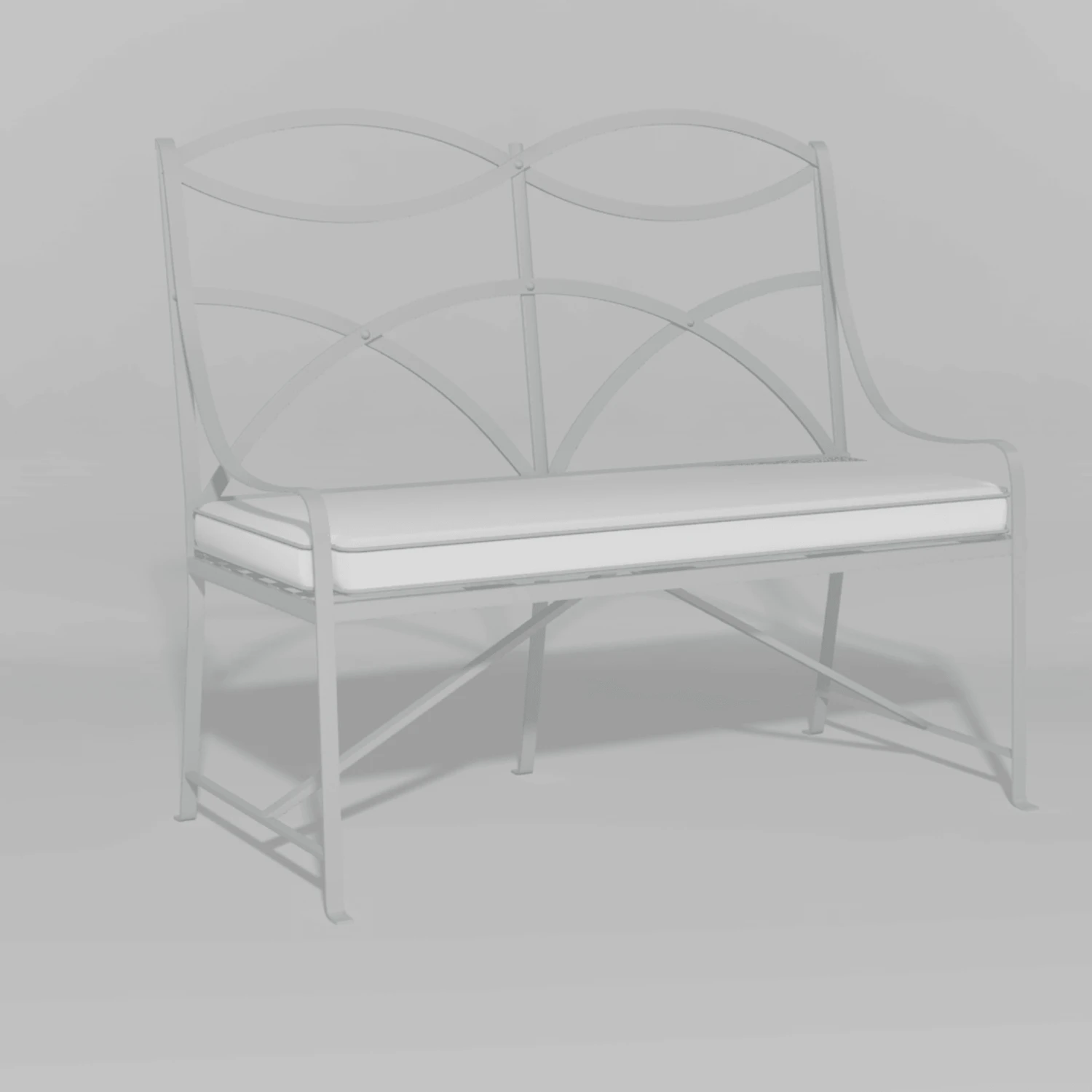 French Provincial Garden Settee 15 French Provincial Garden Settee - Image 15