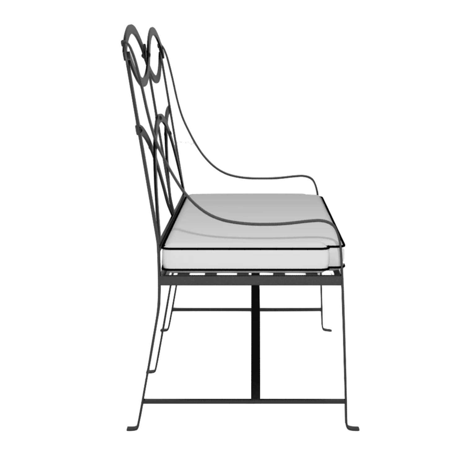 French Provincial Garden Settee 2 French Provincial Garden Settee - Image 2