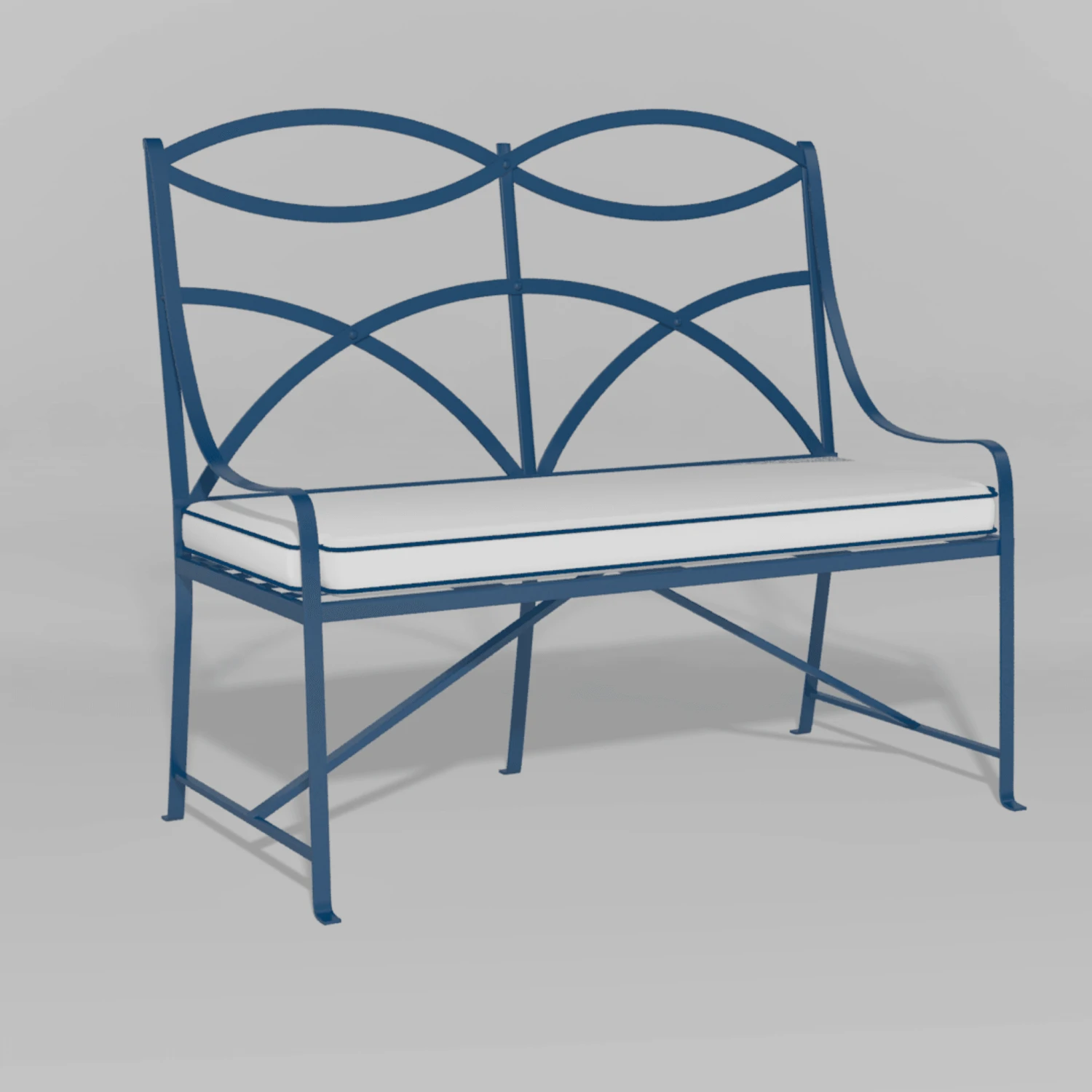 French Provincial Garden Settee 5 French Provincial Garden Settee - Image 5