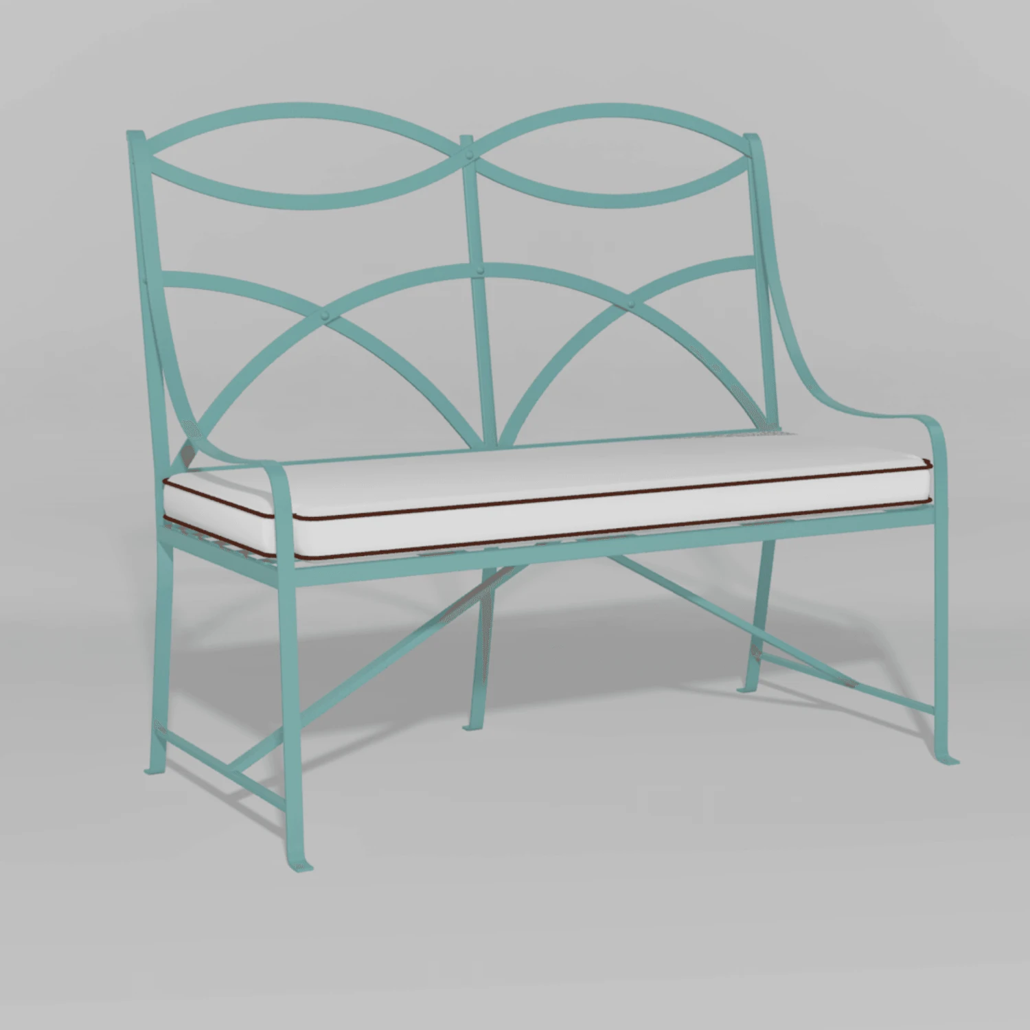 French Provincial Garden Settee 9 French Provincial Garden Settee - Image 9