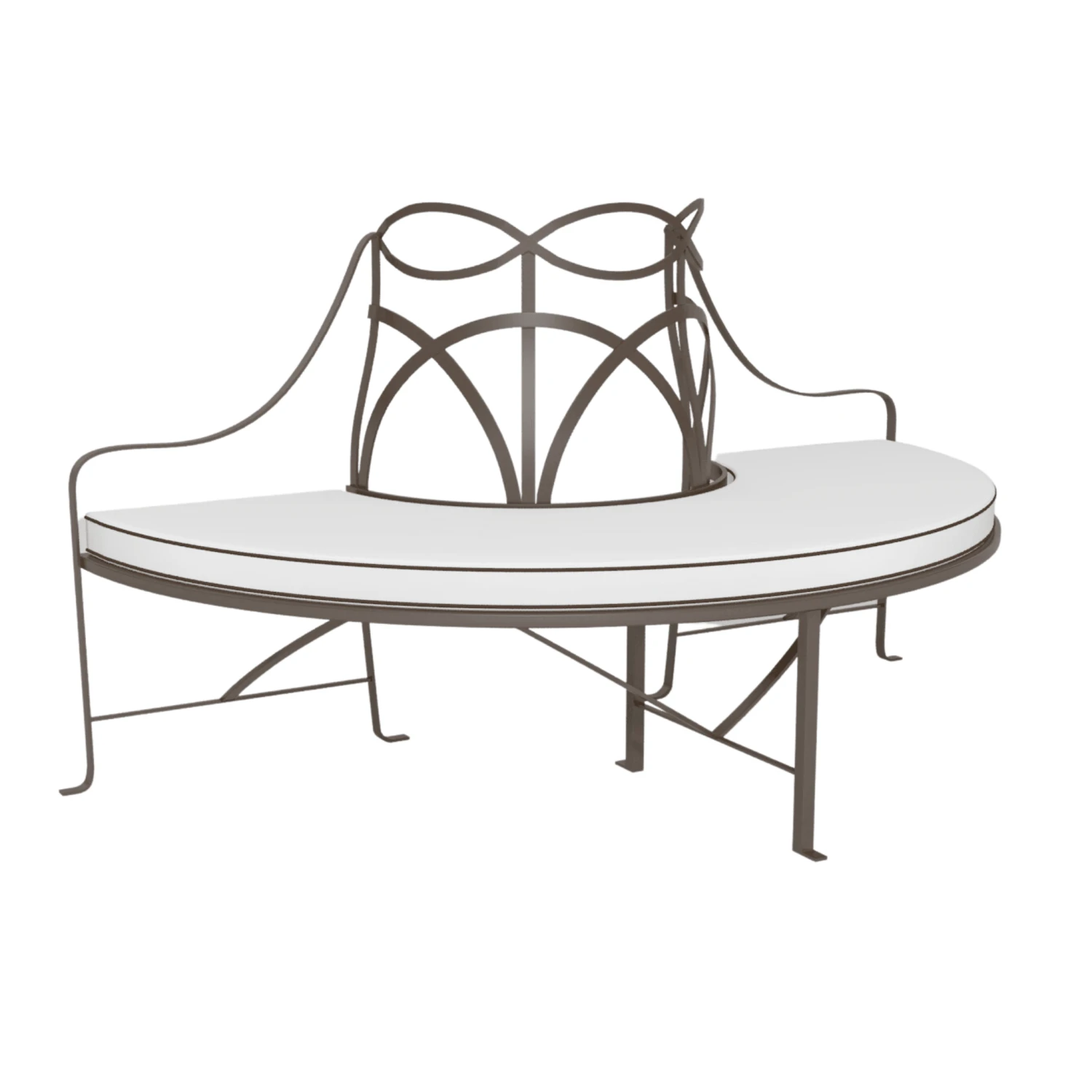 French Provincial Tree Bench 11 French Provincial Tree Bench - Image 11