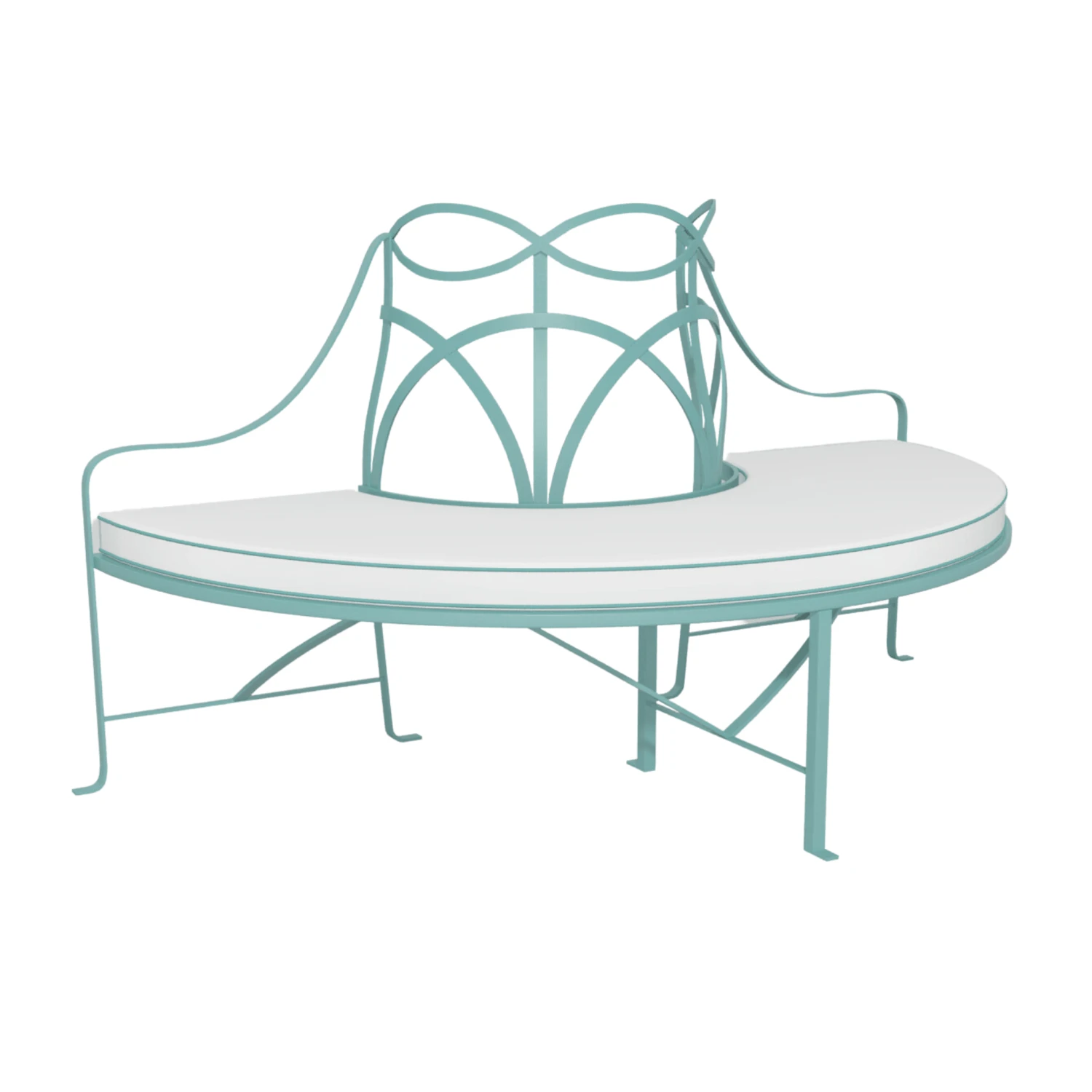 French Provincial Tree Bench 7 French Provincial Tree Bench - Image 7