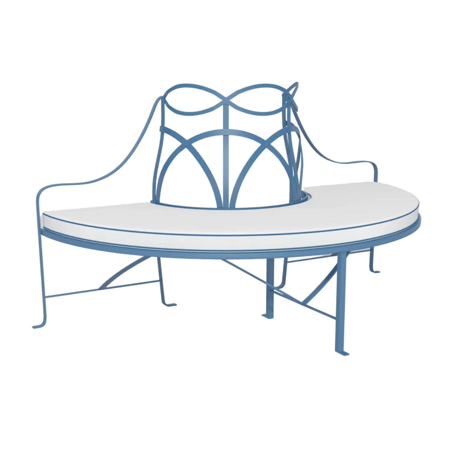 French Provincial Tree Bench 9 French Provincial Tree Bench - Image 9