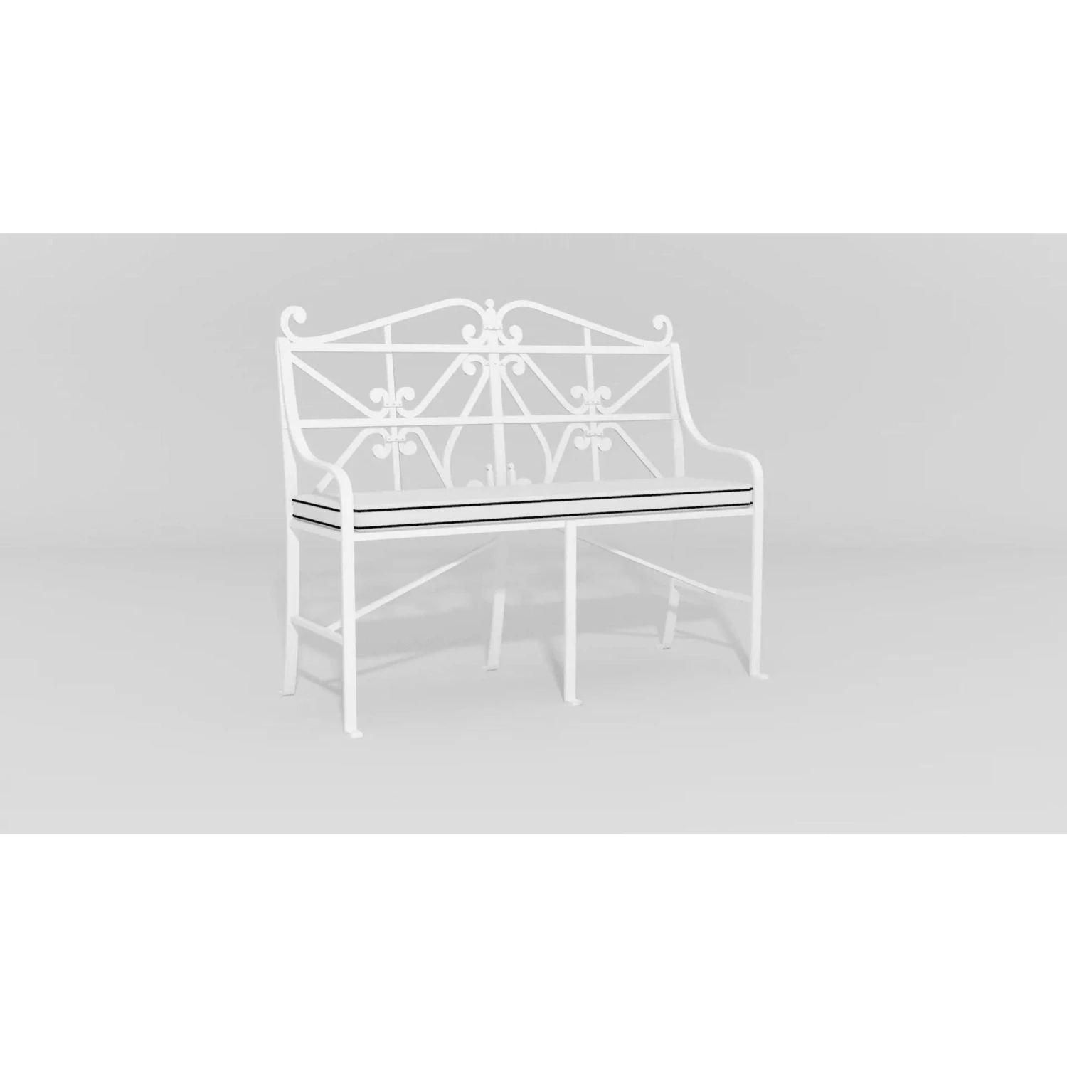 Georgian Style Garden Settee 7 Georgian Style Garden Settee - Image 7