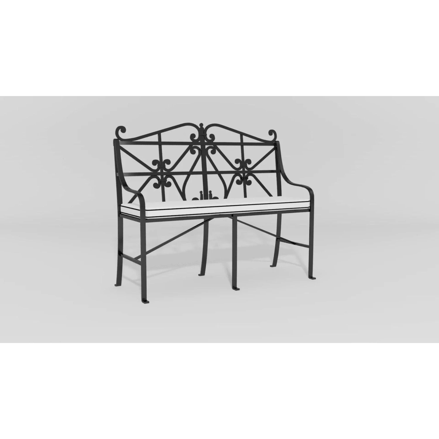 Georgian Style Garden Settee 8 Georgian Style Garden Settee - Image 8