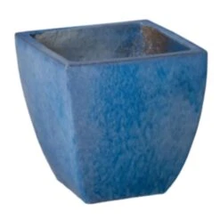 Glazed Square Planter