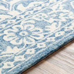 Granada Pale Blue Hand Tufted Floral Design Wool Rug, Available In A Variety Of Sizes 15 Granada Pale Blue Hand Tufted Floral Design Wool Rug, Available In A Variety Of Sizes -Famous Furniture Store granada pale blue hand tufted floral design wool rug available in a variety of sizes rugs the well appointed house 7 dacf6fca 8f17 4d55 818e dd319bc3fa1c