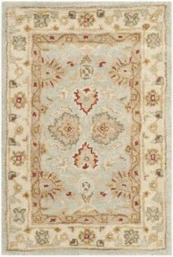 Safavieh Gray Blue & Beige Hand Tufted Floral Area Rug -Famous Furniture Store gray blue and beige hand tufted floral area rug rugs the well appointed house 3 ae74188c 2cac 4a3d a800 53c0648788bb