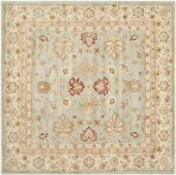 Safavieh Gray Blue & Beige Hand Tufted Floral Area Rug -Famous Furniture Store gray blue and beige hand tufted floral area rug rugs the well appointed house 8 ad313245 aee5 4ee6 aed4 90457916d13c