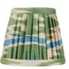 Green & Blue Ikat Wall Light Lamp Shade - Available In Multiple Sizes