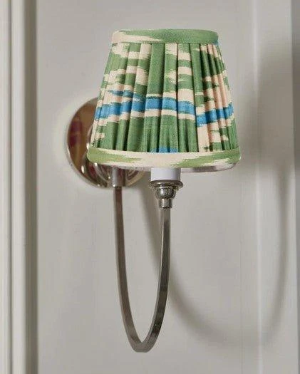 Green & Blue Ikat Wall Light Lamp Shade - Available In Multiple Sizes 3 Green & Blue Ikat Wall Light Lamp Shade - Available In Multiple Sizes - Image 3