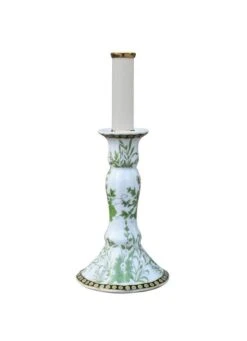 Green And White Floral Porcelain Mini Candle Stand Lamp 5 Green And White Floral Porcelain Mini Candle Stand Lamp -Famous Furniture Store green and white floral porcelain mini candle stand lamp table lamps the well appointed house 3 74f769b8 2348 4077 8d69 126df75e7b9d