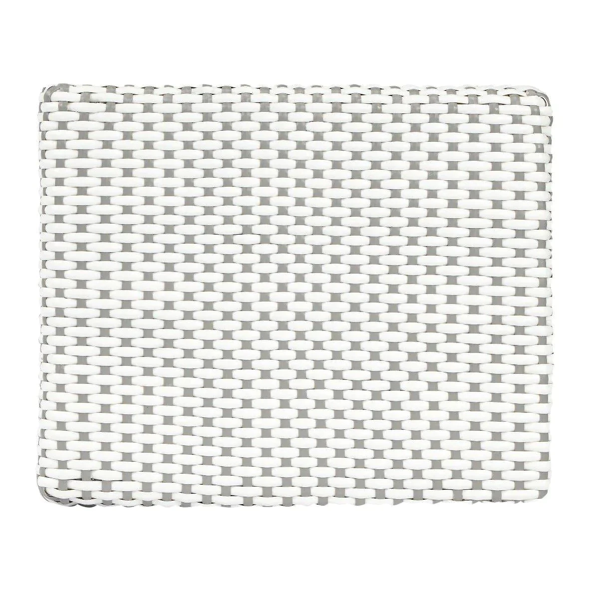 Grey And White Rattan Frame Rectangular Counter Stool 6 Grey And White Rattan Frame Rectangular Counter Stool - Image 6