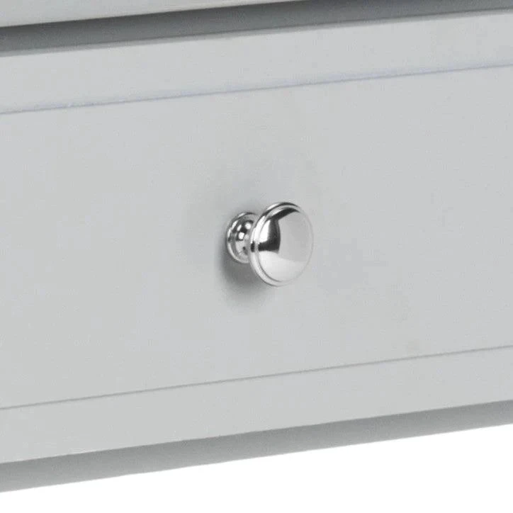 Safavieh Grey Two Drawer Nightstand 9 Safavieh Grey Two Drawer Nightstand - Image 9