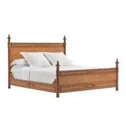 Hand Carved Bamboo Bed