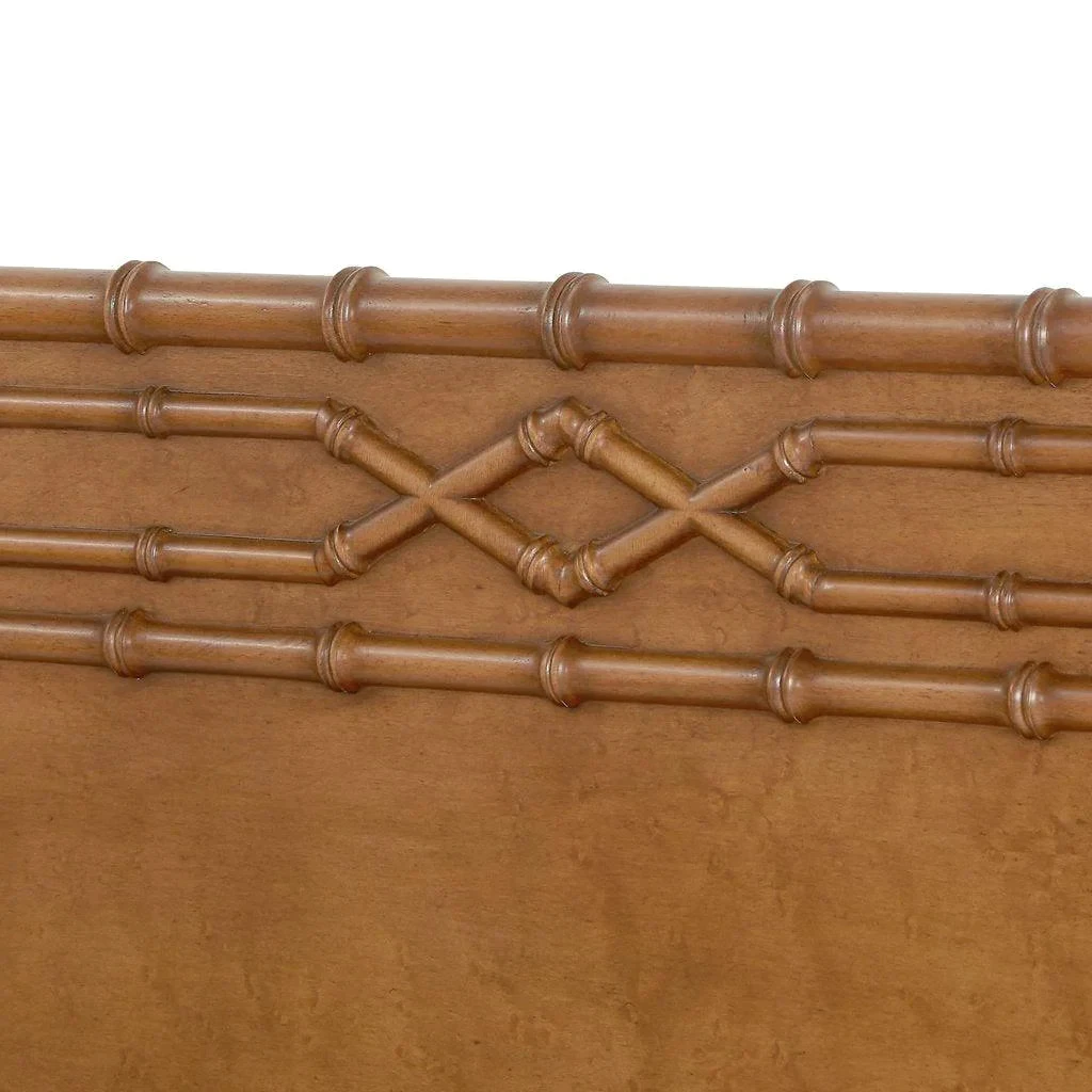 Hand Carved Bamboo Bed 7 Hand Carved Bamboo Bed - Image 7