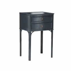 Hand Carved Two Drawer Teak Bedside Table - Available In Multiple Finishes 9 Hand Carved Two Drawer Teak Bedside Table - Available In Multiple Finishes -Famous Furniture Store hand carved two drawer teak bedside table available in multiple finishes nightstands and chests the well appointed house 4