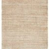 Safavieh Hand Loomed Brown & White Wool And Jute Area Rug