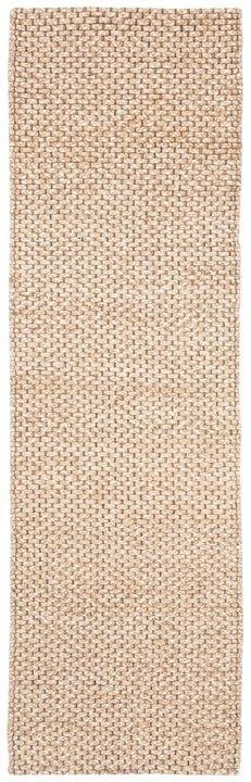 Safavieh Hand Loomed Brown & White Wool And Jute Area Rug 6 Safavieh Hand Loomed Brown & White Wool And Jute Area Rug - Image 6