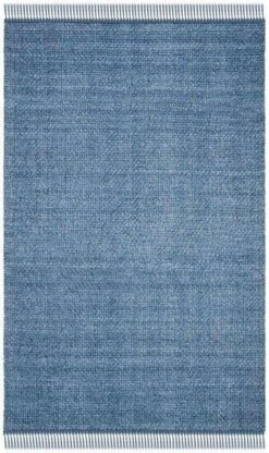 Safavieh Hand Loomed Deep Blue Wool Area Rug
