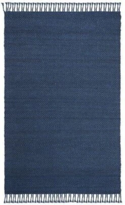 Safavieh Hand Loomed Navy Blue Wool Area Rug
