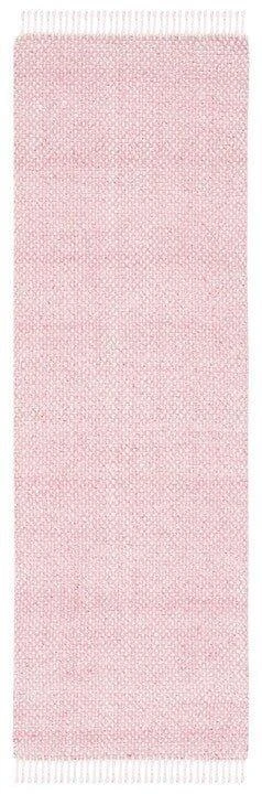 Safavieh Hand Loomed Pink Wool Area Rug 6 Safavieh Hand Loomed Pink Wool Area Rug - Image 6