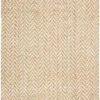 Safavieh Hand Woven Natural And Ivory Jute Rug