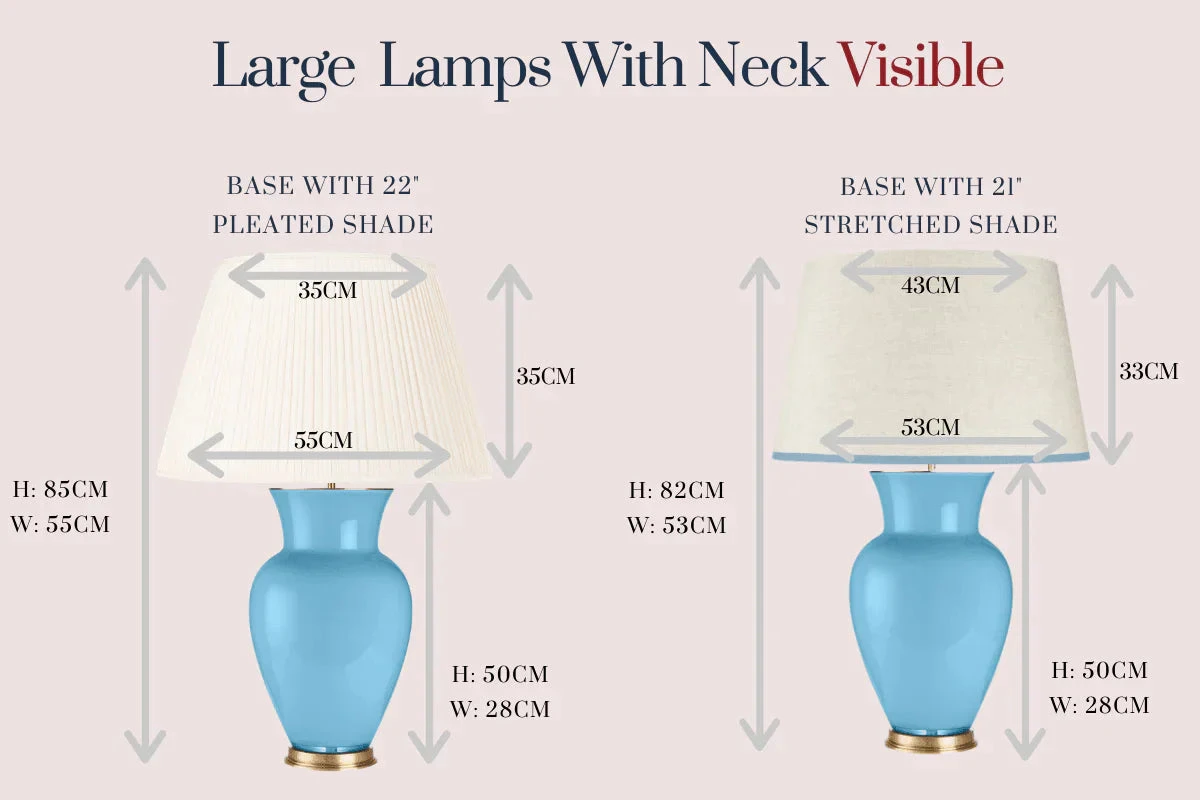 Handmade Glass Egret Green Decoupage Lamp, Large 2 Handmade Glass Egret Green Decoupage Lamp, Large - Image 2