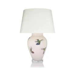 Handmade Glass Hummingbird Decoupage Lamp, Large -Famous Furniture Store handmade glass hummingbird decoupage lamp large table lamps the well appointed house 7 e0f083b9 290d 43a9 93d8 8eb590291705