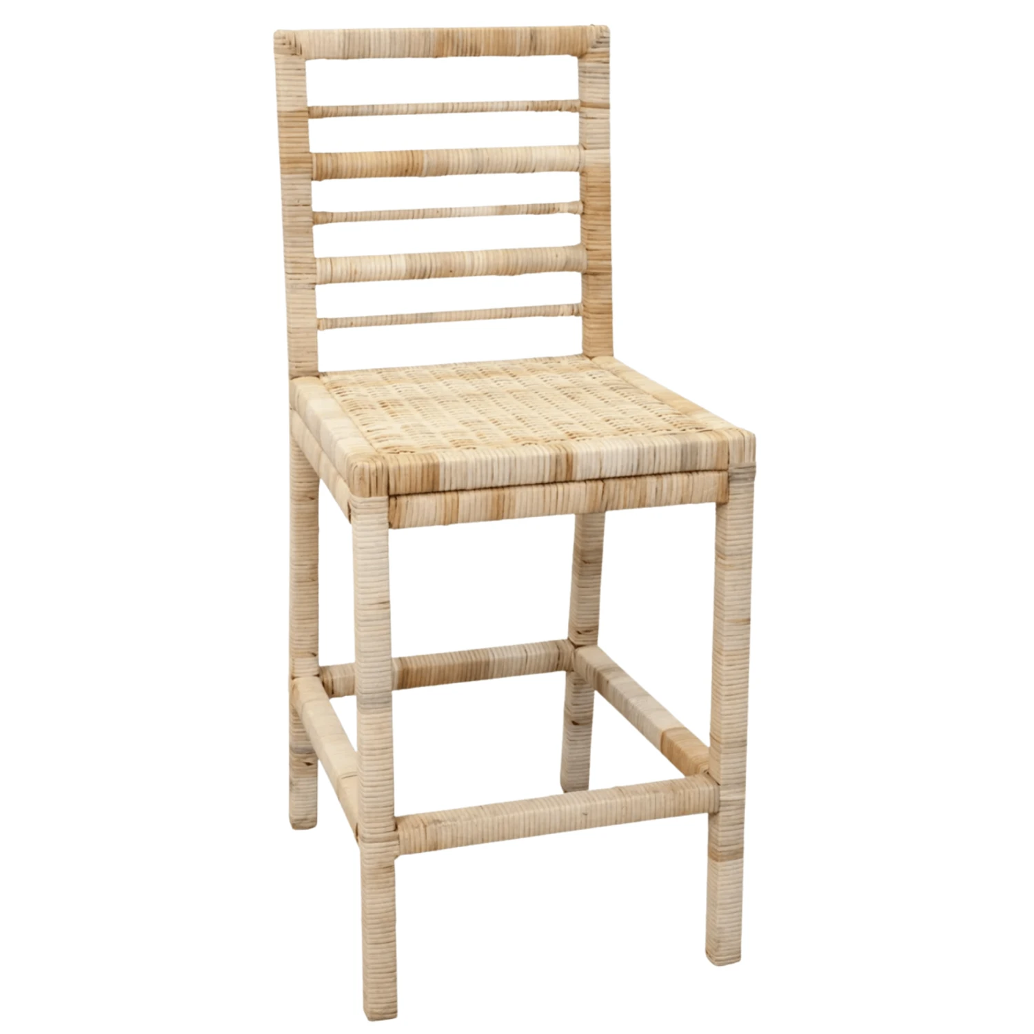 Harvested Rattan Wicker Counter Stool 1 Harvested Rattan Wicker Counter Stool