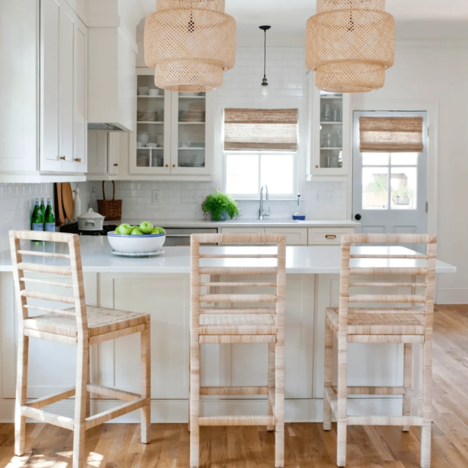 Harvested Rattan Wicker Counter Stool 2 Harvested Rattan Wicker Counter Stool - Image 2