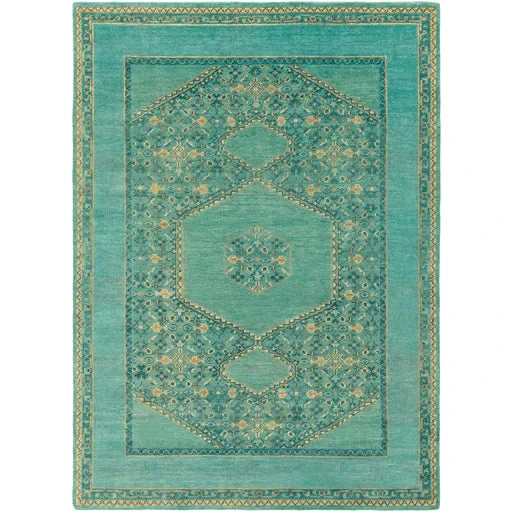 Haven Rug In Green - Available In A Variety Of Sizes 1 Haven Rug In Green - Available In A Variety Of Sizes