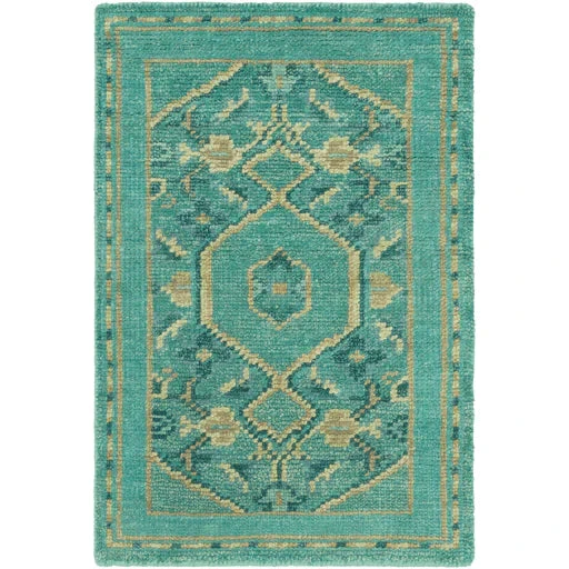 Haven Rug In Green - Available In A Variety Of Sizes 3 Haven Rug In Green - Available In A Variety Of Sizes - Image 3