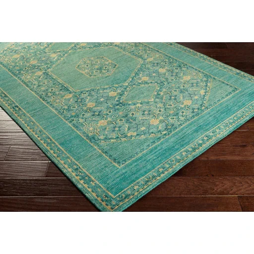 Haven Rug In Green - Available In A Variety Of Sizes 5 Haven Rug In Green - Available In A Variety Of Sizes - Image 5