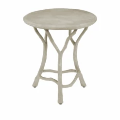 Hidcote Large Faux Bois Accent Table