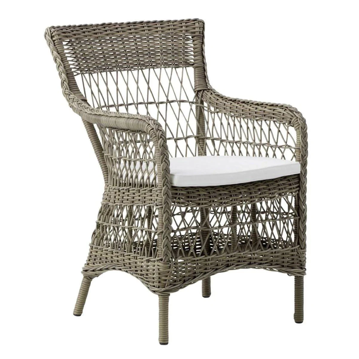 Highback ArtFibre™ Woven Arm Chair With Optional Cushion 1 Highback ArtFibre™ Woven Arm Chair With Optional Cushion
